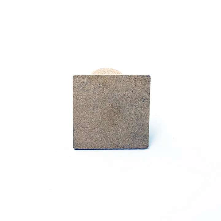 BRONZE FILTER CARTRIDGE PLATE 100X100X3 80MICRON  DLP202406196 Poröser Metallfilter - BRONZE-FILTERPATRONENPLATTE 100X100X3 80MICRON, Größe: 100