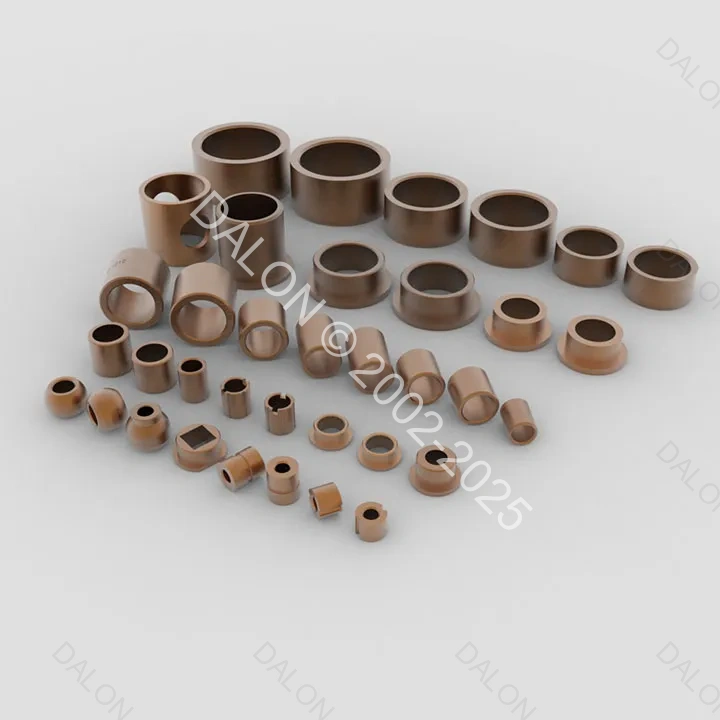 SINTERED BRONZE BUSHING 06X08X08 - Vue 1