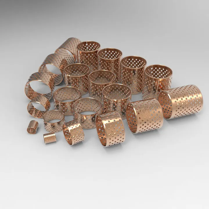 SLIDING FLANGE BUSHING 15X17X23X1X9 - View 1