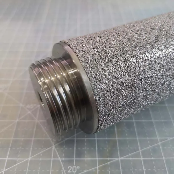  sintered porous stainless steel air filter - STEEL FILTER CARTRIDGE 28X36X60 10MICRON