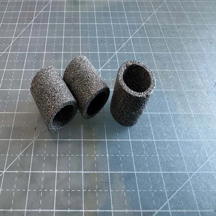  sintered air filter - STEEL FILTER CONE 3.9X17 80MICRON