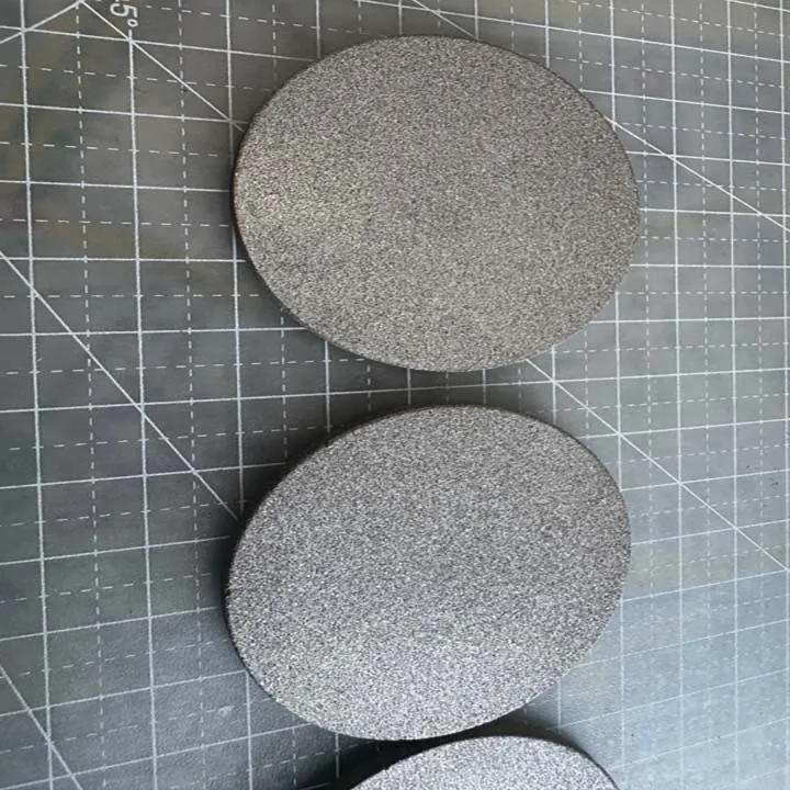  sintered filter element - STEEL FILTER DISC 16.2X130X4 40MICRON